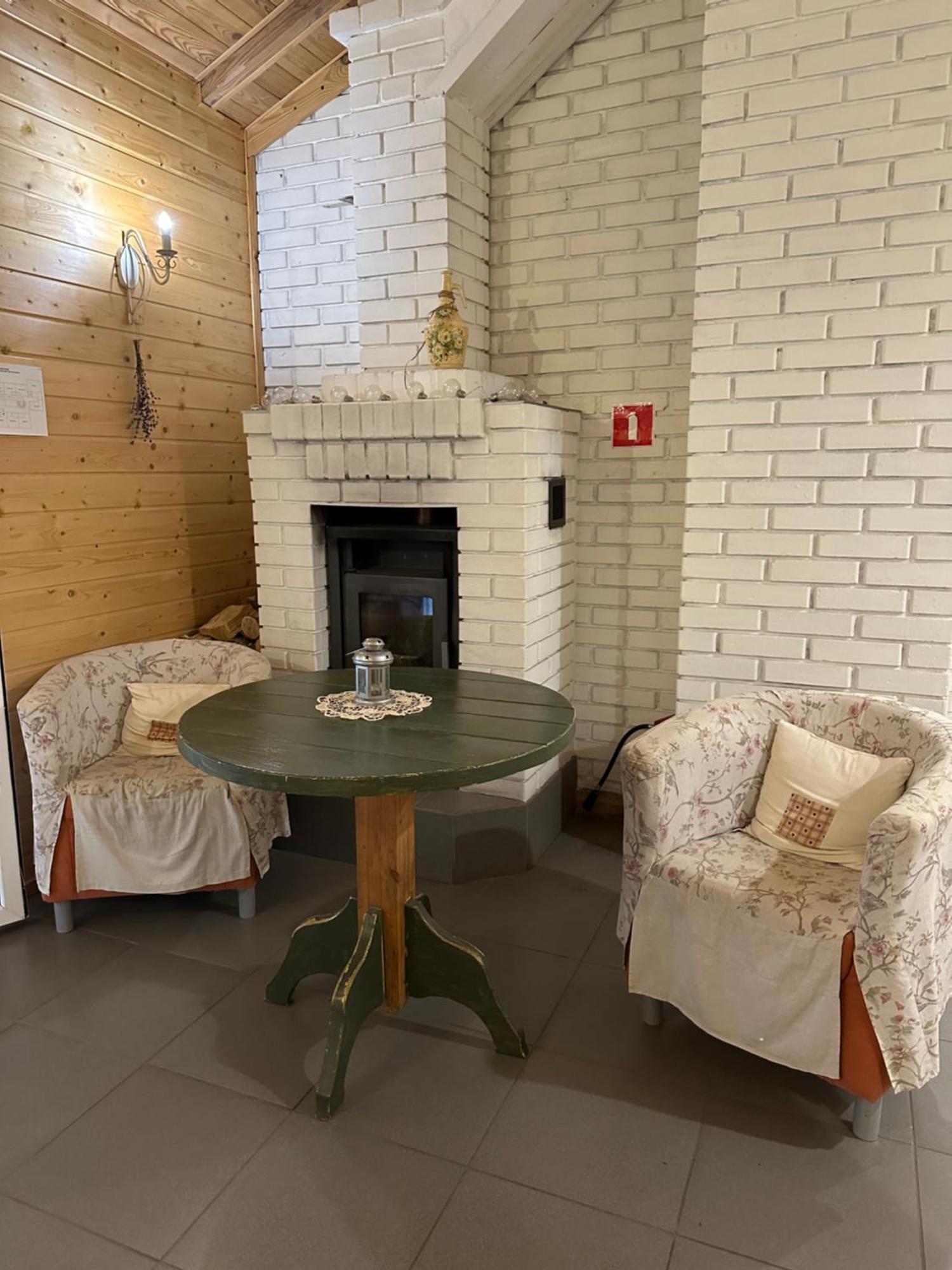 Maison Blanche Ecohousе Mytnitsa Bagian luar foto